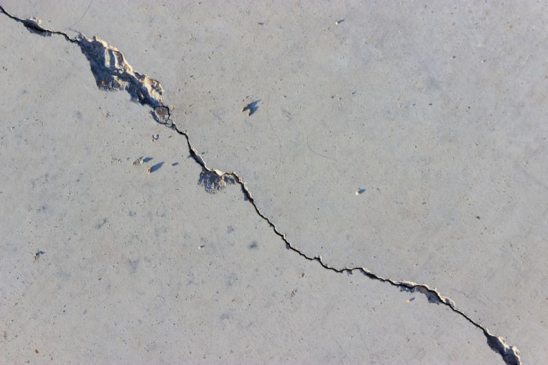 Cracked Concrete Surface