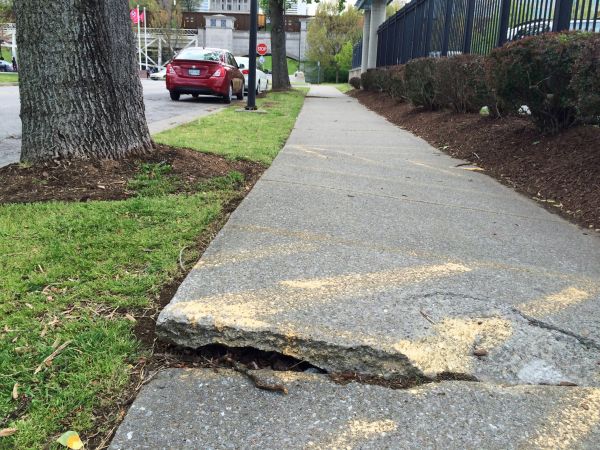 Cost of Cement Sidewalk Repair in Anderson